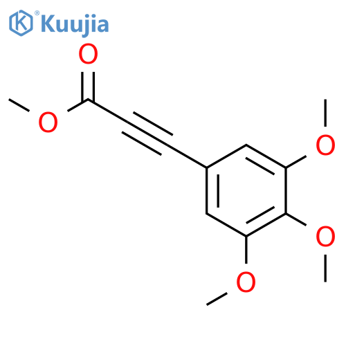 2-Propynoic acid, 3-(3,4,5-trimethoxyphenyl)-, methyl ester structure