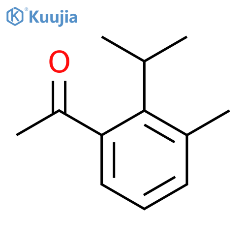 Ethanone,1-[methyl(1-methylethyl)phenyl]- (9CI) structure