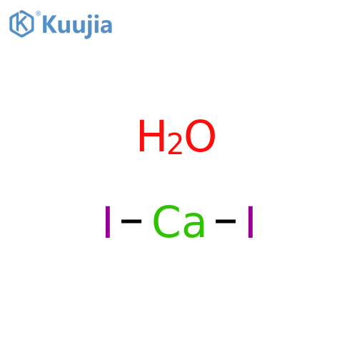 Calcium iodide hydrate structure
