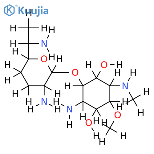 B, 4HCl-Fortimicin E structure