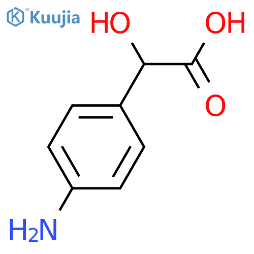 Benzeneacetic acid, 4-amino-α-hydroxy-, (R)- (9CI) structure