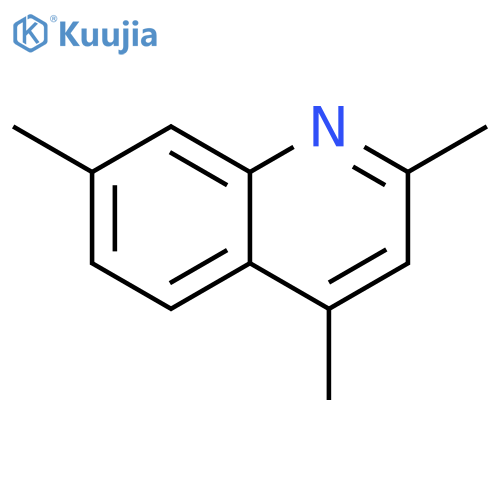 Quinoline,2,4,7-trimethyl- structure