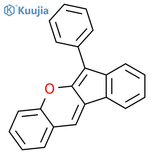 BENZ[B]INDENO[1,2-E]PYRAN, 6-PHENYL- structure