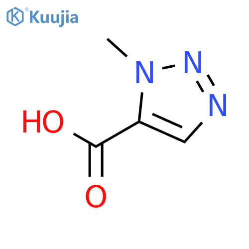 1-Methyl-1H-1,2,3-triazole-5-carboxylic acid structure