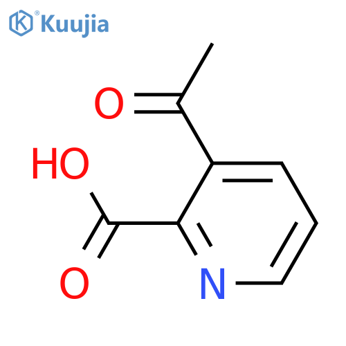 3-Acetyl-2-pyridinecarboxylic acid structure