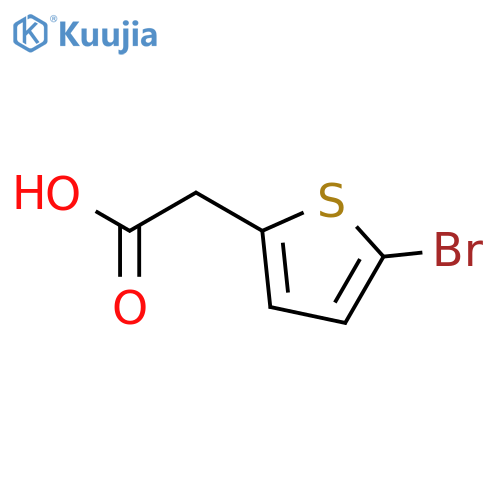 2-(5-bromothiophen-2-yl)acetic Acid structure