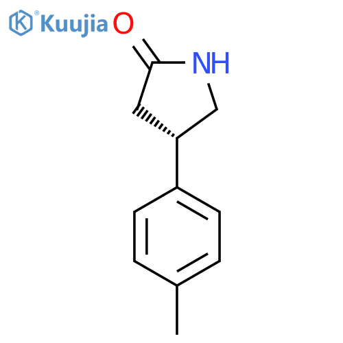 (S)-4-(P-Tolyl)pyrrolidin-2-one structure