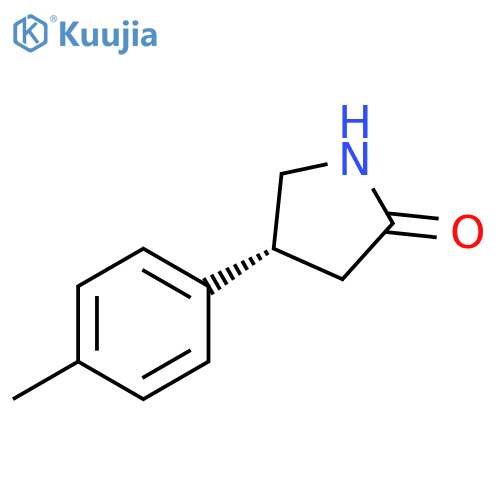 (R)-4-(P-TOLYL)PYRROLIDIN-2-ONE structure