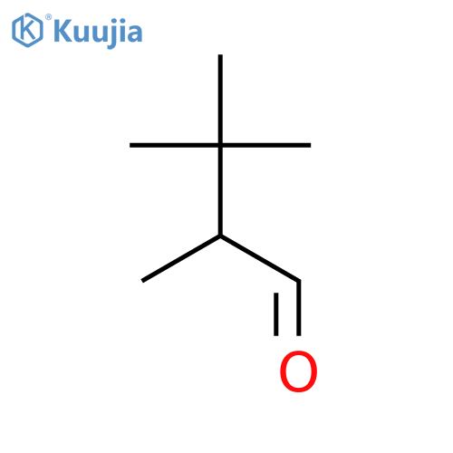 Butanal, 2,3,3-trimethyl-, (±)- structure
