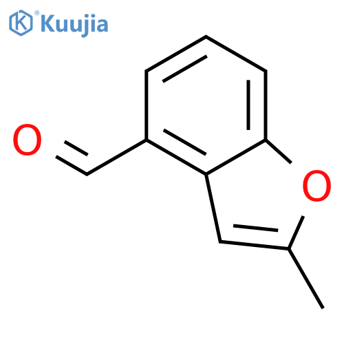 4-Benzofurancarboxaldehyde,2-methyl- structure