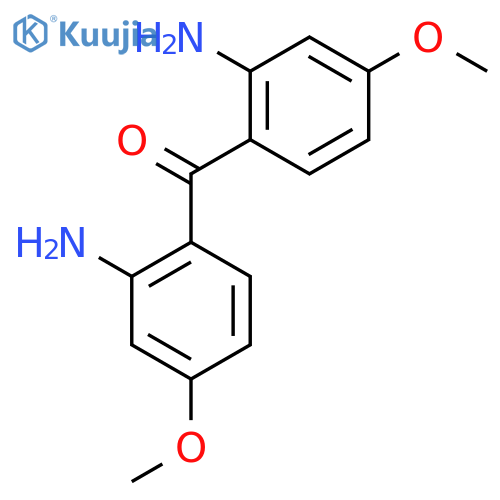 Methanone,bis(2-amino-4-methoxyphenyl)- structure