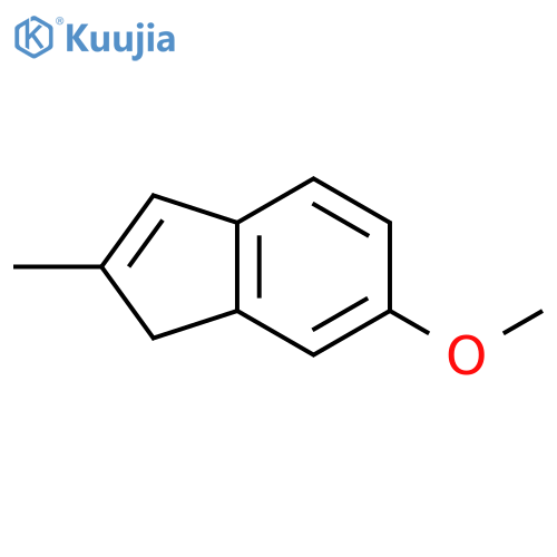 1H-Indene, 6-methoxy-2-methyl- structure