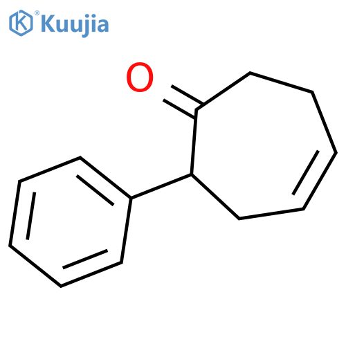 4-Cyclohepten-1-one, 2-phenyl- structure