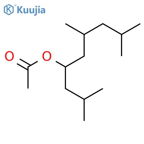 4-Nonanol,2,6,8-trimethyl-, 4-acetate structure
