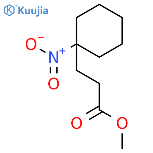 3-(1-Nitro-cyclohexyl)propionic Acid Methyl Ester structure