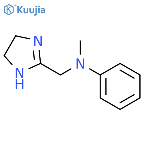 1H-Imidazole-2-methanamine, 4,5-dihydro-N-methyl-N-phenyl- structure