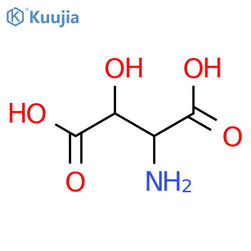 3-Hydroxyaspartic acid structure