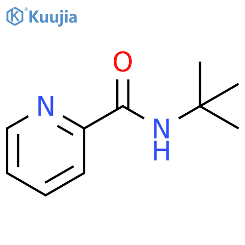 2-Pyridinecarboxamide, N-(1,1-dimethylethyl)- structure