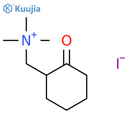 CYCLOHEXANEMETHANAMINIUM, N,N,N-TRIMETHYL-2-OXO-, IODIDE structure