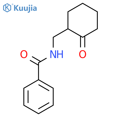 Benzamide, N-[(2-oxocyclohexyl)methyl]- structure