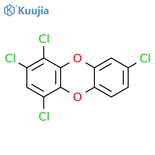 1,2,4,8-tetrachlorooxanthrene structure