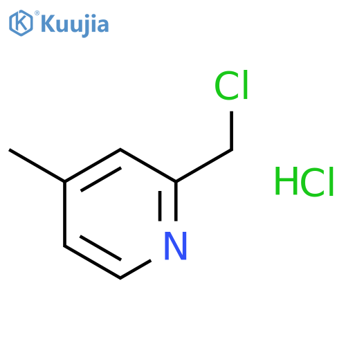 2-(Chloromethyl)-4-methylpyridine hydrochloride structure