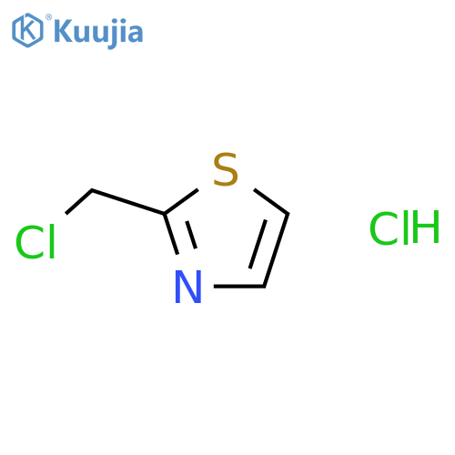 2-(Chloromethyl)thiazole hydrochloride structure