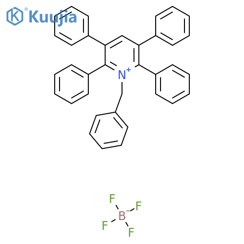 1-Benzyl-2,3,5,6-tetraphenylpyridin-1-ium;tetrafluoroborate structure