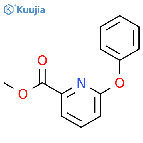 methyl 6-phenoxypyridine-2-carboxylate structure