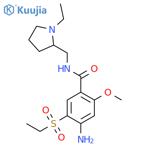 Amisulpride structure