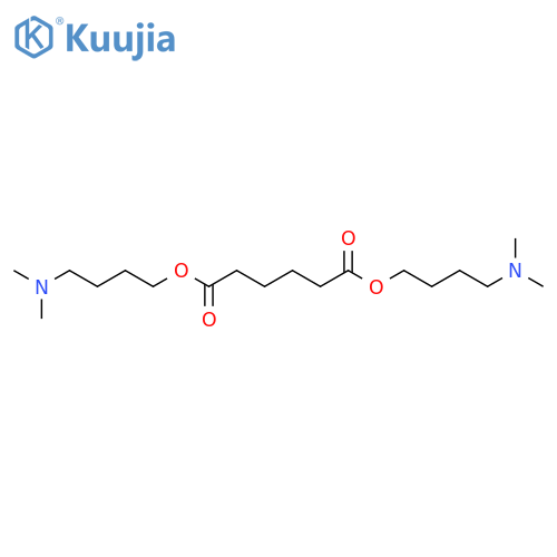 HEXANEDIOIC ACID, BIS[4-(DIMETHYLAMINO)BUTYL] ESTER structure