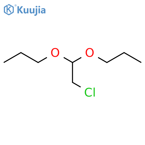 Propane, 1,1'-[(2-chloroethylidene)bis(oxy)]bis- structure