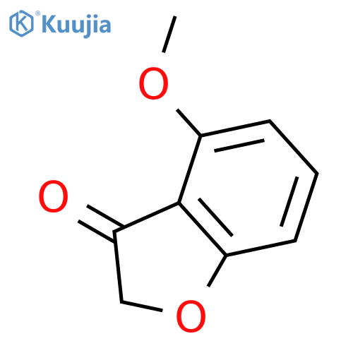 4-methoxy-2,3-dihydro-1-benzofuran-3-one structure