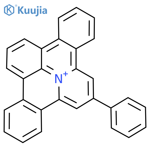 21-Phenyl-23-azoniahexacyclo[10.10.2.02,7.08,24.013,18.019,23]tetracosa-1(22),2,4,6,8,10,12(24),13,15,17,19(23),20-dodecaene structure