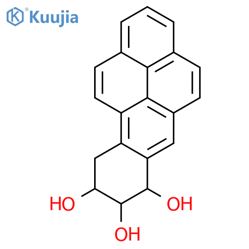 Benzo[a]pyrene-7,8,9-triol,7,8,9,10-tetrahydro- (9CI) structure
