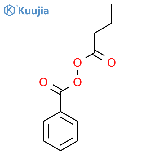 Peroxide, benzoyl 1-oxobutyl structure