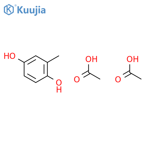 2,5-Diacetoxytoluene structure
