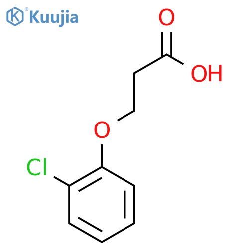 3-(2-Chlorophenoxy)propanoic acid structure