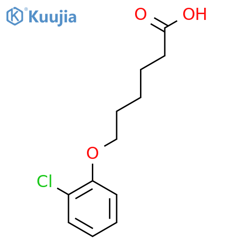 6-(2-Chlorophenoxy)hexanoic acid structure