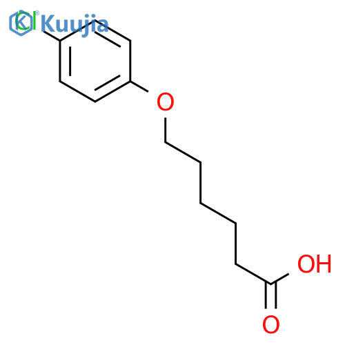 6-(4-chlorophenoxy)hexanoic acid structure