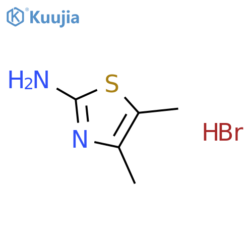 2-Amino-4,5-dimethylthiazole hydrobromide structure