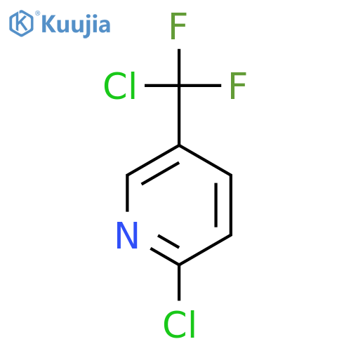 2-Chloro-5-(chlorodifluoromethyl)pyridine structure