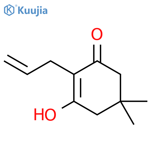 2-CYCLOHEXEN-1-ONE, 3-HYDROXY-5,5-DIMETHYL-2-(2-PROPENYL)- structure