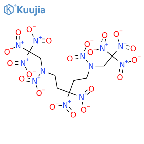 1,5-Pentanediamine, N,N',3,3-tetranitro-N,N'-bis(2,2,2-trinitroethyl)- structure