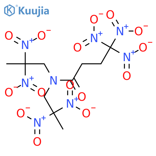 BUTANAMIDE, N,N-BIS(2,2-DINITROPROPYL)-4,4,4-TRINITRO- structure