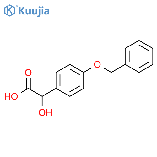 (4-Benzyloxy-phenyl)-hydroxy-acetic acid structure