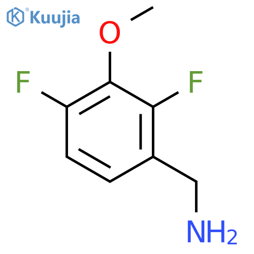 2,4-Difluoro-3-methoxybenzylamine structure