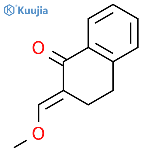1(2H)-Naphthalenone, 3,4-dihydro-2-(methoxymethylene)- structure