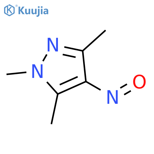 1,3,5-trimethyl-4-nitroso-1H-pyrazole structure