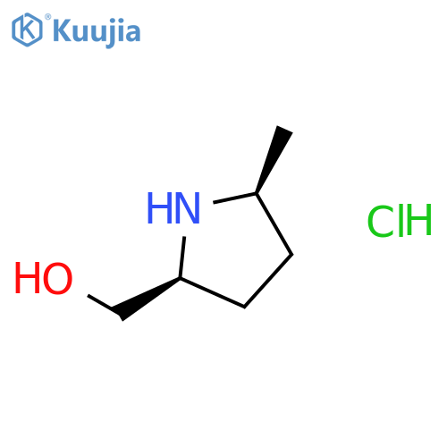 (2S,5S)-(5-Methylpyrrolidin-2-yl)methanol Hydrochloride structure